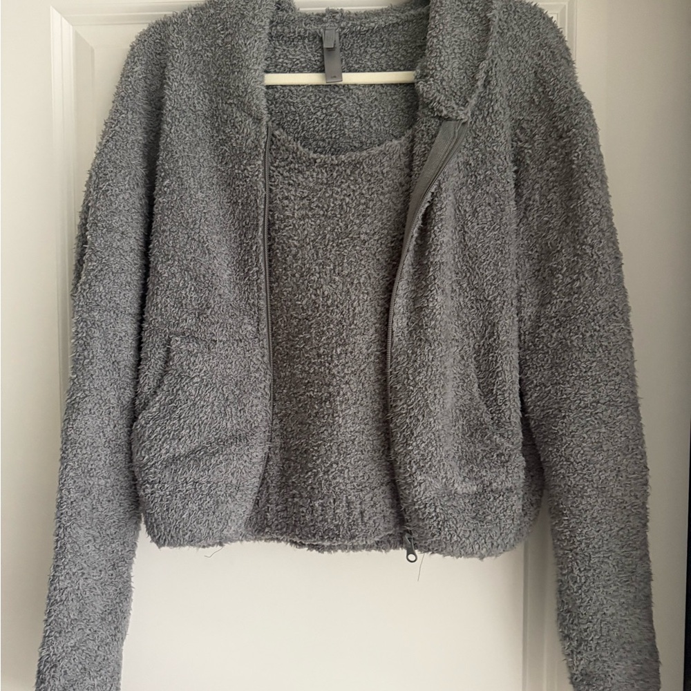 Cozy Gray Women's Skims Lounge Set